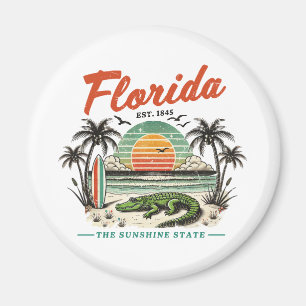 Imã Florida, The Sunshine State - Sunset Beach Scene