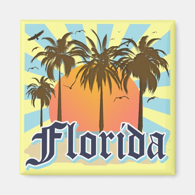 Imã Florida The Sunshine State USA (Frente)
