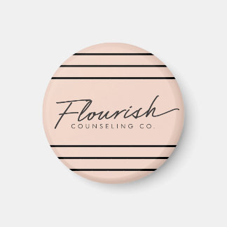 Imã Flourish Counseling Co. Magnet