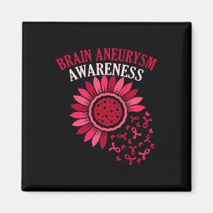 Imã Flower Fbon Brain Aneurysm Sensibilização Mês Supo