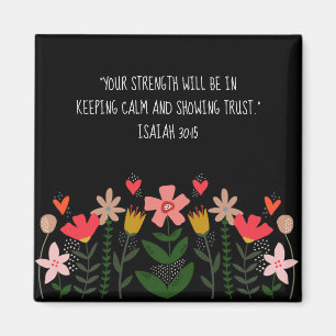 Imã Flower Fields Black