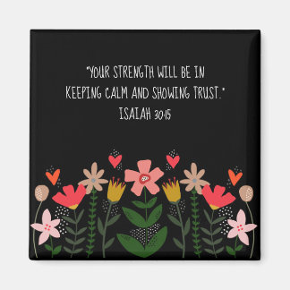 Imã Flower Fields Black