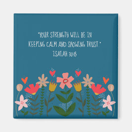 Imã Flower Fields Teal