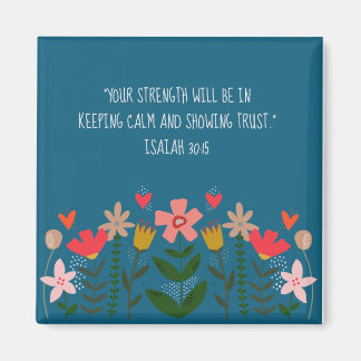 Imã Flower Fields Teal