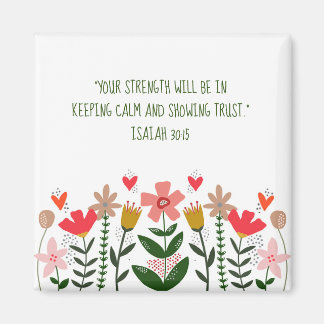 Imã Flower Fields White