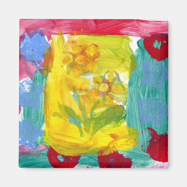 Imã Flower Fun Magnet (Frente)