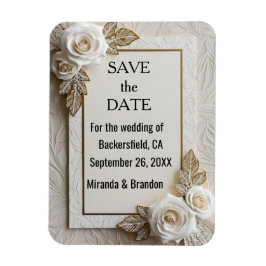 Ímã "Flower of Love" - Elegant & Unique Wedding Invita