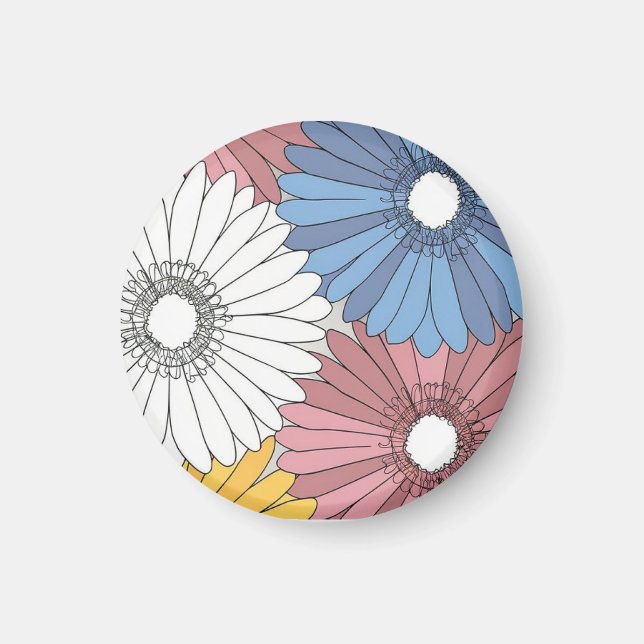 Imã flowers Magnet (Frente)