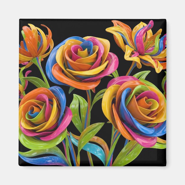 Imã Flowers of the mind (Frente)