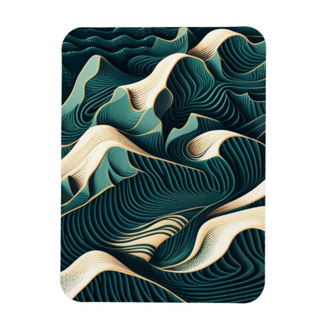 Ímã Flowing Harmony (Vertical)