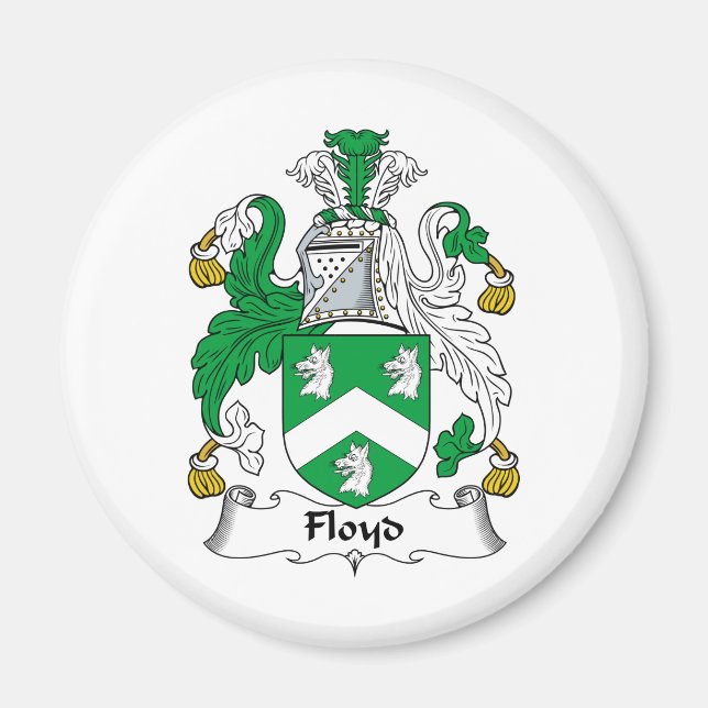 Imã Floyd Family Crest (Frente)
