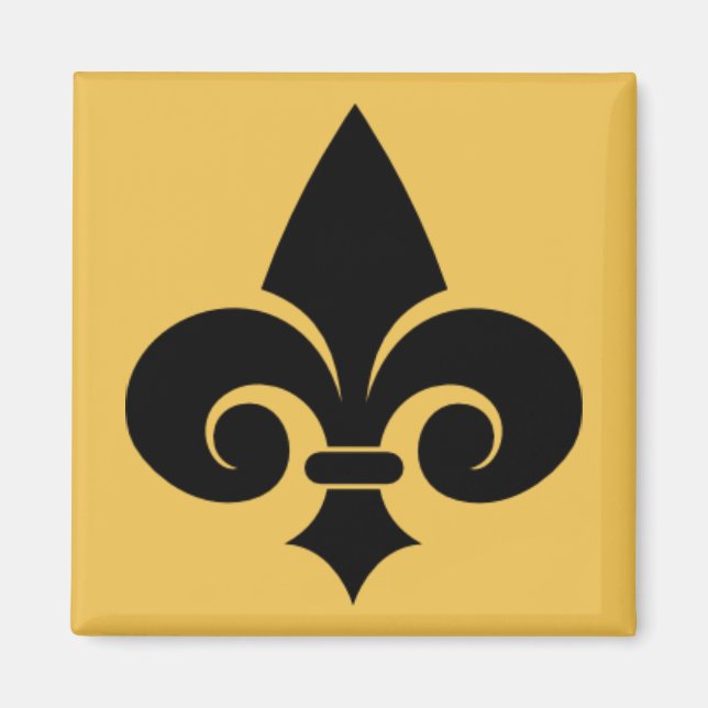 Imã Fluer De Lis Magnet (Frente)