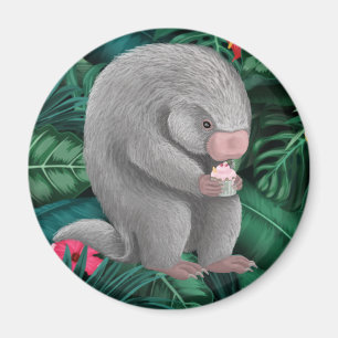 Imã Fluffy Porcupine