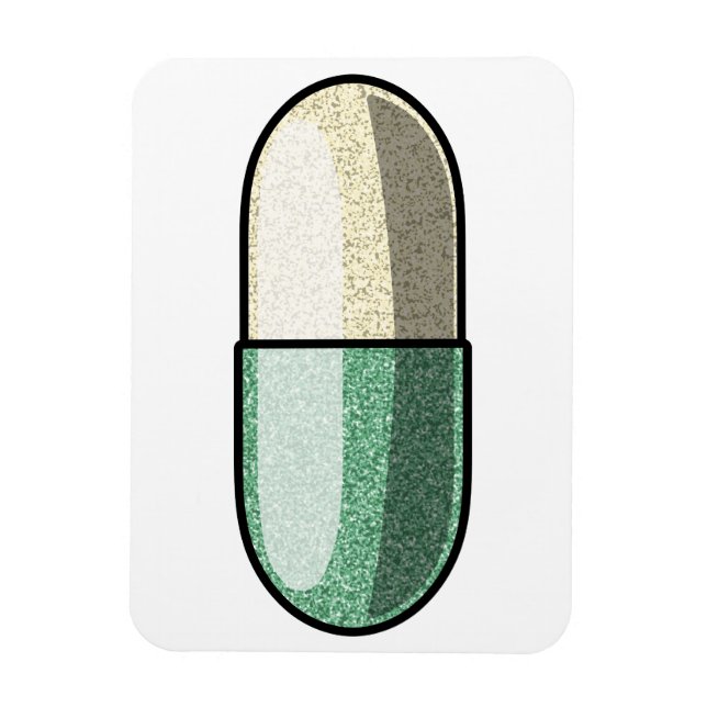 Ímã Fluoxetina Brilhante (Vertical)