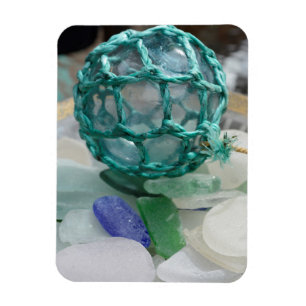 Ímã Fluxo de pesca em vidro, Alasca