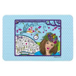 Ímã Fluxos de tempo_ímã flexível 6" x 4"