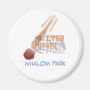 Imã Flyer Comet Whalom Park Magnet