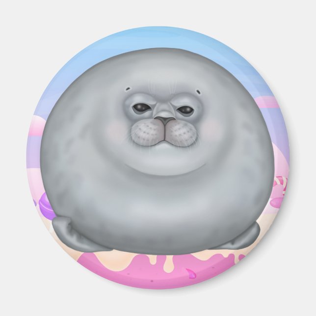 Imã Foco liso (Frente)