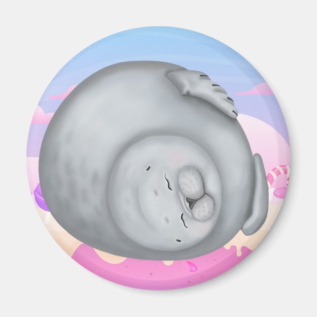 Imã Foco liso (Frente)