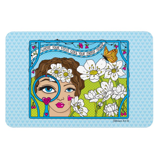 Ímã Foco No Magnet Good_Flexible 6" x 4" (Horizontal)