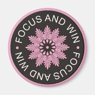 Imã ~Focus de 3 citações da palavra e ~motivational 