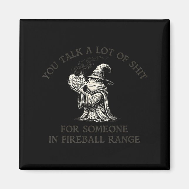 Imã Fog You Talk A Lot Of For Someone In Fireball Rang (Frente)