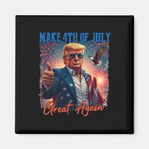 Imã Fogo de Artifício Patriótico de Donald Trump Faz 4