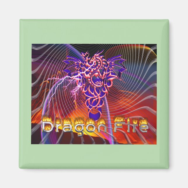 Imã Fogo de Dragão  (Frente)