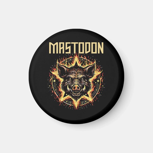 Imã Fogo do Javali Mastodonte (Frente)