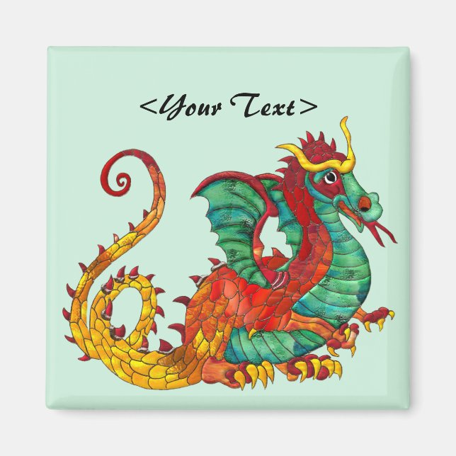 Imã Fogo Dragão (Frente)