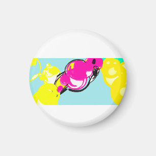Imã Fogo flamingo rosa