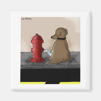 Imã Fogo Hidratante Vingança Cão Cartoon