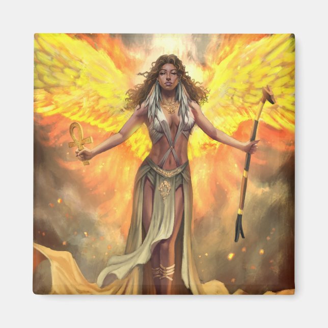 Imã Fogo Mães de Phoenix (Frente)