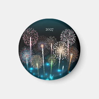 Imã Fogos de Artifício 2027, Feliz Ano Novo