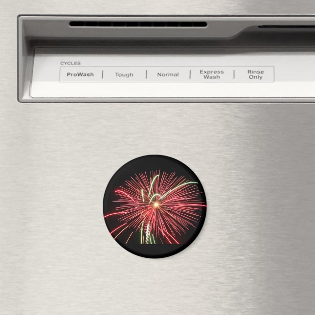 Imã Fogos de artifício vermelhos (In Situ (Dishwasher))