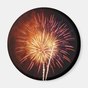 Imã Fogos de Artifício Vermelhos, Brancos e Azuis I Pa