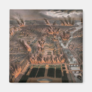 Imã Fogos em Paris, 24a 25 de maio de 1871