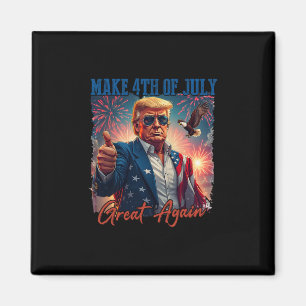 Imã Fogueira Patriótica de Donald Trump Faz 4 de Julho