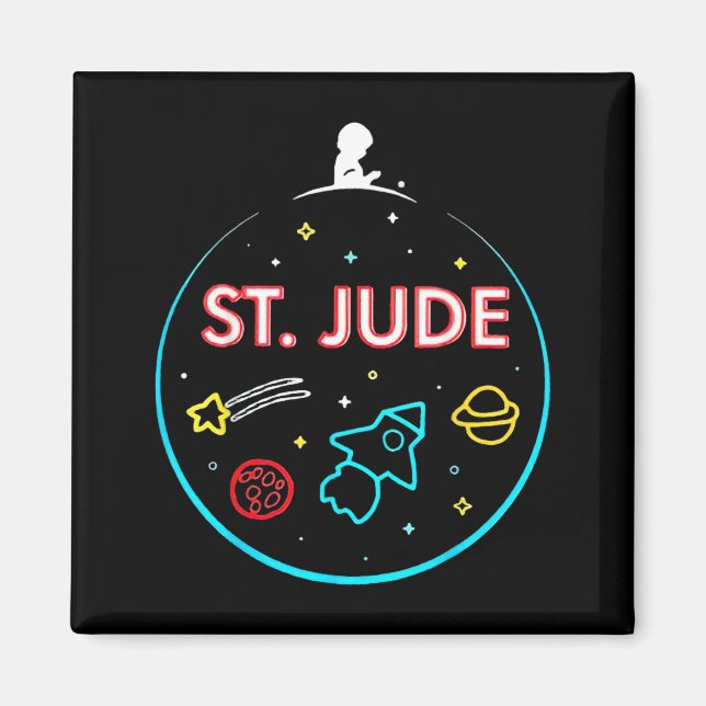 Imã Foguete Ty Paciente St Jude Mínimo (Frente)