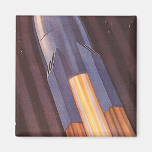 Imã Foguetes de Nave Espacial de Ficção Científica Vin