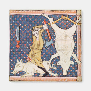 Imã Fol.59v dezembro: Porcos da matança