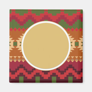 Imã Folclore Padrão Nórdico   Decoração de presentes p