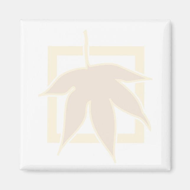 Imã Folha de Pastel Autumn (Frente)