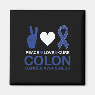 Imã Folha Longa de Sensibilização do Cancer Colon Azul