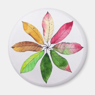Imã Folhas da mandala