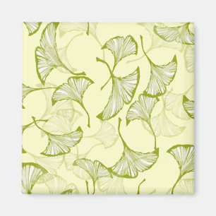 Imã Folhas de Ginkgo