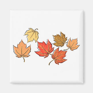 Imã Folhas do Autumn Maple