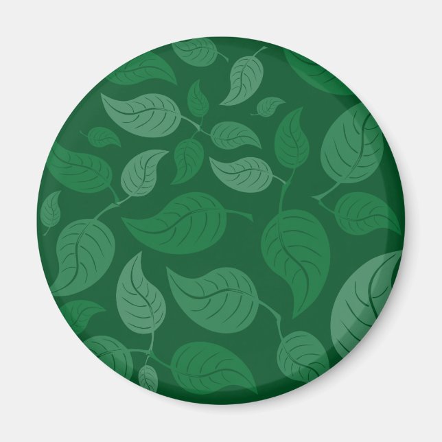 Imã Folhas verdes (Frente)