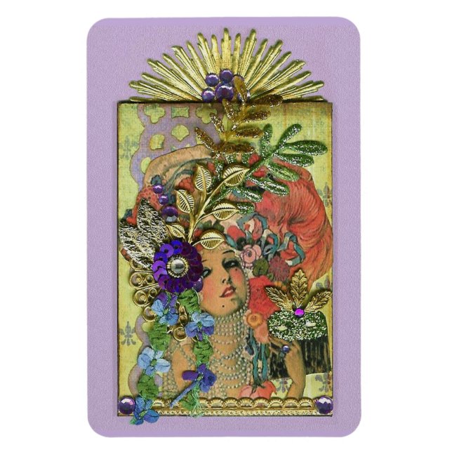 Ímã Folia de Carnaval (Vertical)