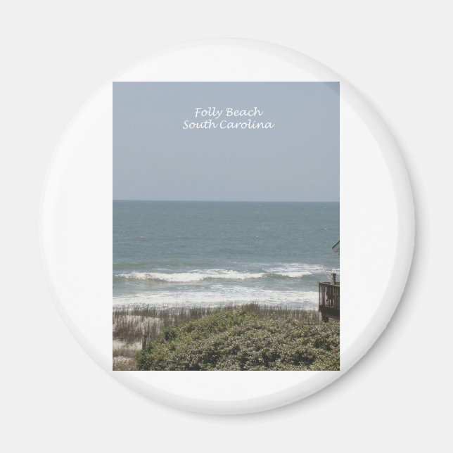 Imã Folly Beach (Frente)